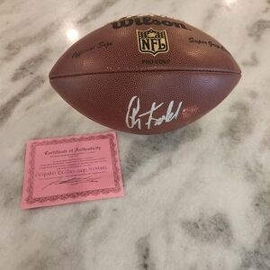 ANQUAN BOLDIN AUTOGRAPHED | SIGNED WILSON FOOTBALL